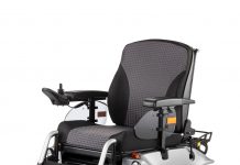Wózek inwalidzki o napędzie elektrycznym