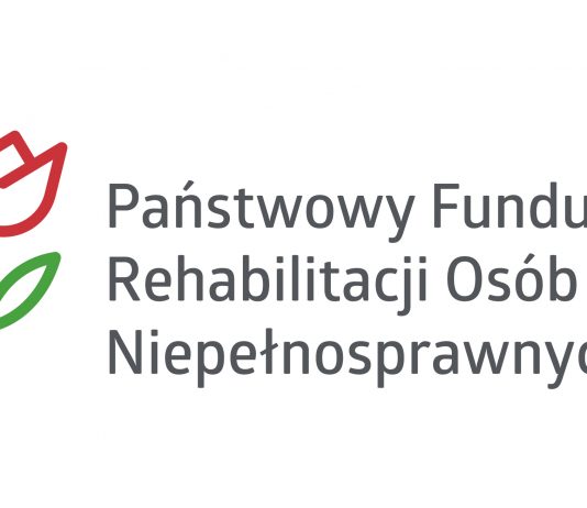 PFRON Państwowy Fundusz Rehabilitacji Osób Niepełnosprawnych logo