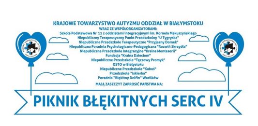 Plakat Piknik Błękitnych Serc
