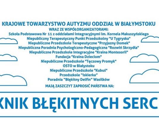 Plakat Piknik Błękitnych Serc