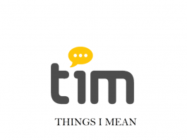 Aplikacja TIM 'Things I Mean'