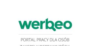 Portal pracy dla osób z niepełnosprawnościami - WERBEO logo