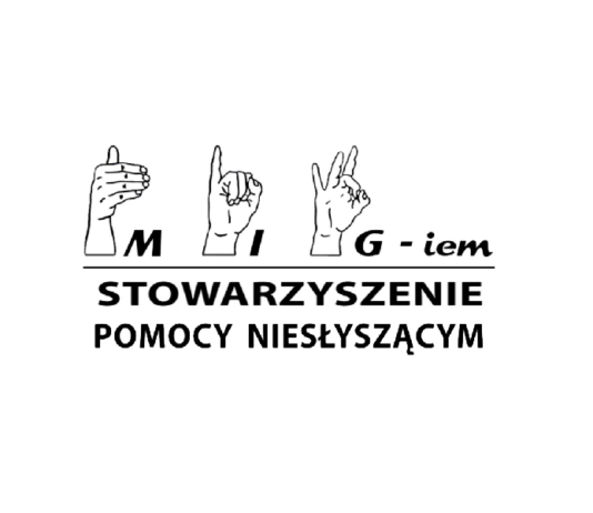 Stowarzyszenie Pomocy Niesłyszącym MIGiem logo
