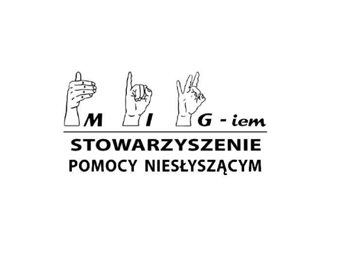 Stowarzyszenie Pomocy Niesłyszącym MIGiem logo