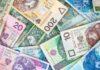 na zdjęciu znajdują się banknoty NBP w różnych nominałach